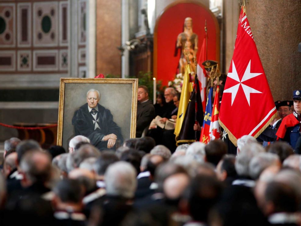 ​Causa di Beatificazione di Fra’ Andrew Bertie, Gran Maestro dell'Ordine di Malta. Basilica di San Giovanni in Laterano, Roma 20 febbraio 2015.
